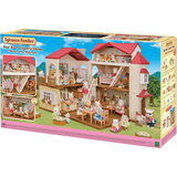 Calico Critters Red Roof Country Home w/ Secret Attic