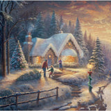 Paint By Numbers 12"x12" Country Christmas Homecoming