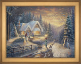 Paint By Numbers 12"x12" Country Christmas Homecoming