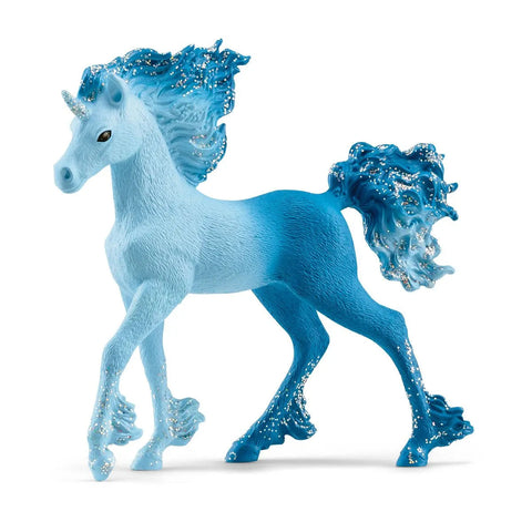 Schleich Blue Elementa Water Flame Unicorn Foal