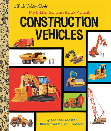 Construction Vehicles - Little Golden Book