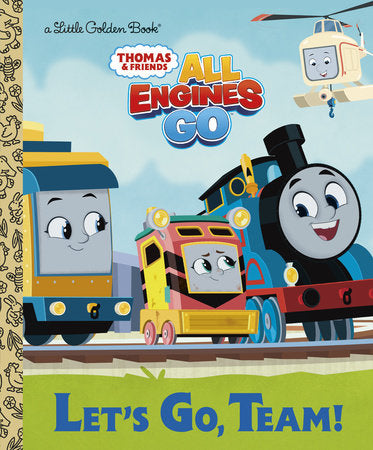 Thomas & Friends Let's Go Team - Little Golden Book