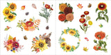 Bunches Of Botanicals Blooming Sticker Book