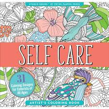 Self Care Artists Coloring Book