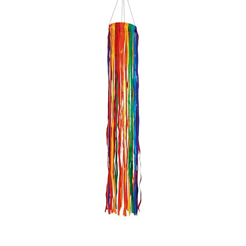 24" Rainbow Ribbon Windsock
