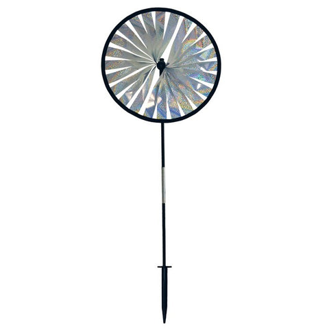 14" Silver Sparkle Spinner Wheel
