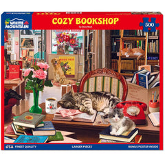 Cozy Bookshop Puzzle 500 Pce