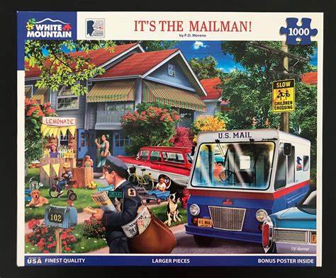 It's The Mailman Puzzle 1000 Pce