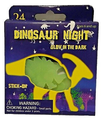 Dinosaur Glow in Dark Stickers