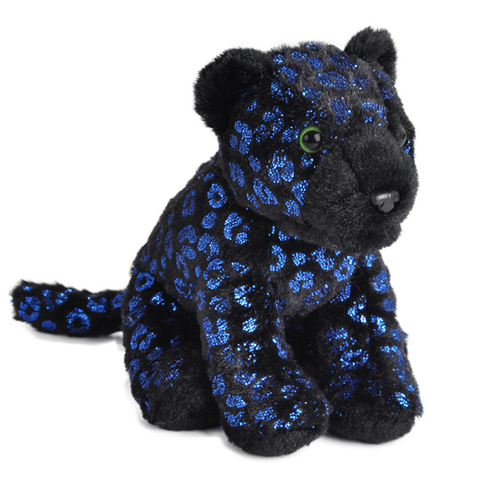 Foilkins Junior Royal Blue Panther Plush
