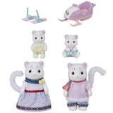 Calico Critters Snow Leopard Family