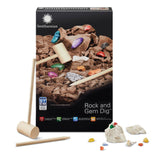 Smithsonian Rock & Gem Dig Out Kit