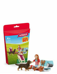 Schleich Overnight Stay w/ Hannah Pocket Set 11 Pce