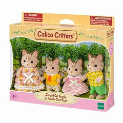 Calico Critters Striped Cat Family