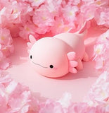 Happy Axolotl Night Light - Pink