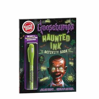 Klutz Goosebumps Haunted Ink Activity Book