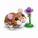 Lego Cute Hamster With A Flower 166 Pce