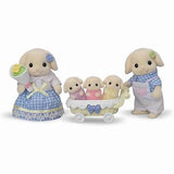 Calico Critters Flora Rabbit Family