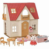 Calico Critters Red Roof Cozy Cottage Storage Home