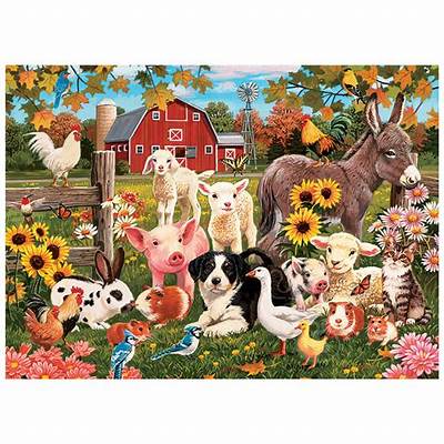 Family Farm Family Puzzle 350 Pce