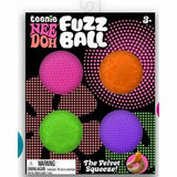 Teenie Nee Doh Fuzz Ball 4 Pk
