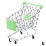 Mini Metal Shopping Cart