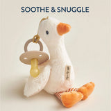 Bitzy Pal - Plush Goose & Pacifier