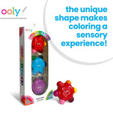 Ooly Color Burst Grip Crayons 3 Pk