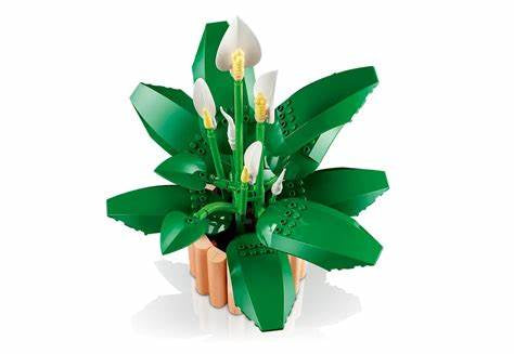 Lego Potted Peace Lily