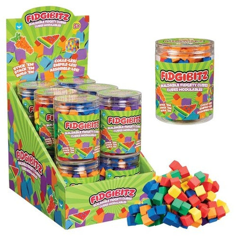 Fidgibitz Buildable Fidgety Cubes