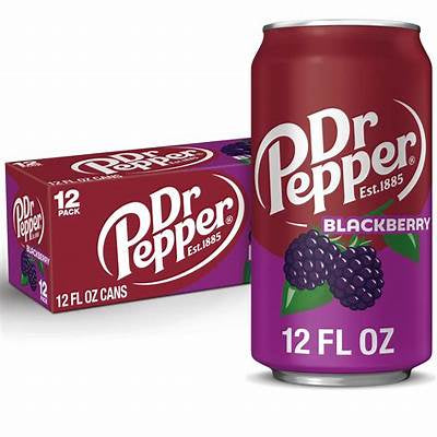 Dr. Pepper Blackberry Soda