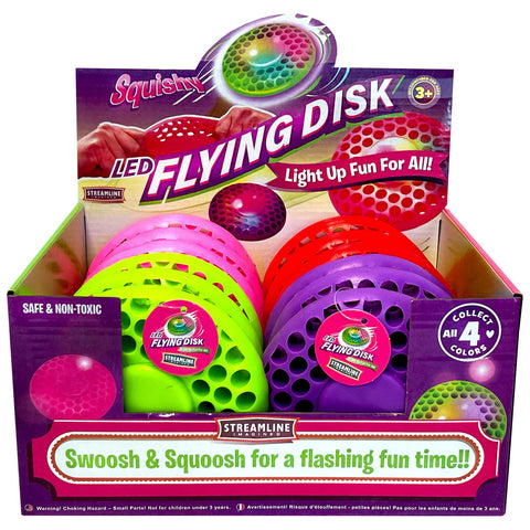 Squishy LED Flying Disk