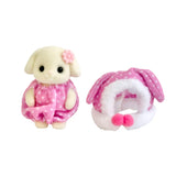 Calico Critters Colorful Bunny Costume Babies Asst.