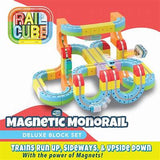 Rail Cube Magnetic Monorail Starter Block Set 32 Pce