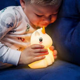 Lumipets LED Unicorn Night Light w/ Remote