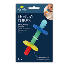 Teensy Tubes Rainbow Silicone Teething Chew Tube