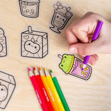 Tiger Tribe Shrinkorama Charm Bracelet - Kawaii Drinks