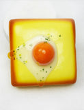 Cute Bread Squishies - Toast w/ Sunny Side Up Egg