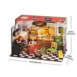 Rolife DIY Miniature House Garage Workshop