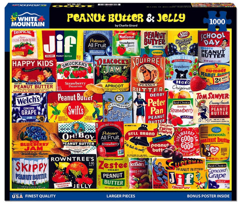 Peanut Butter & Jelly 1000 Pce Puzzle
