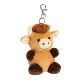 Palm Pals Clip On Hubert Highland Cow