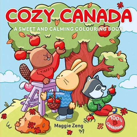 Cozy Canada Colouring Book