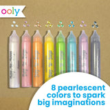 Ooly Dot A Lot Dimensional Craft Paints 8 Pk - Pearlescent