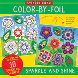 Color By Foil Sparkle And Shine Sticker Book