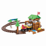 Lincoln Logs Sawmill Train Express 101 Pce