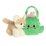 Fancy Pals Smiling Cactus w/ Fox Carrier