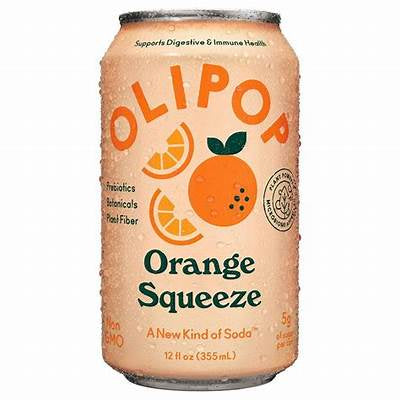 Olipop Orange Squeeze Prebiotic Soda