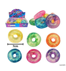 Sugar Glitter Squishy Donut