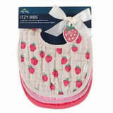 Itzy Bibs 3 Pk - Strawberries