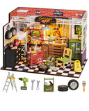 Rolife DIY Miniature House Garage Workshop